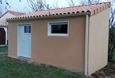 Abri de jardin Béton Enduit 2 Abri de jardin Béton Enduit Par ABRIDIS
